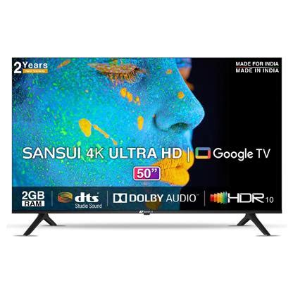 Sansui 127 Cm 50 Inch 4K Ultra HD Smart LED TV With Dolby And DTS