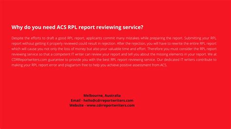 Ppt Acs Rpl Report Reviewing Service Powerpoint Presentation Free Download Id 9035894