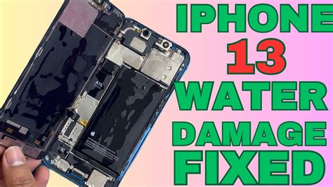 How To Fix Your IPhone 13 Water Damage Phone Repair YouTube