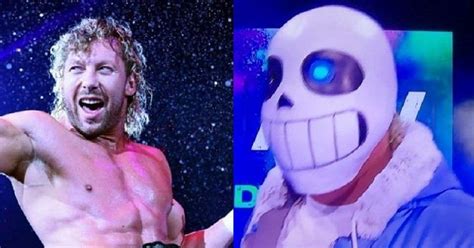 Pegulat Aew Kenny Omega Cosplay Menjadi Sans Undertale