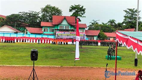 Kodim 1206 Putussibau Gelar Apel Pasukan Gabungan Kesiapsiagaan