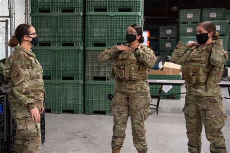 6th SFS Female Defenders Issued Improved Body Armor 927th Air