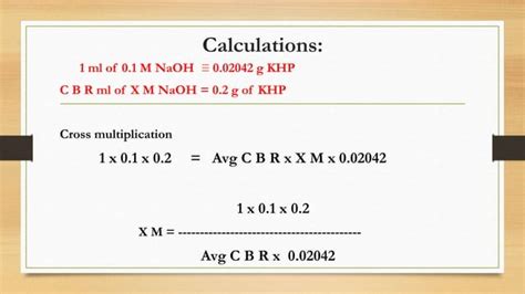 Sodium Hydroxide Preparation And Standardization