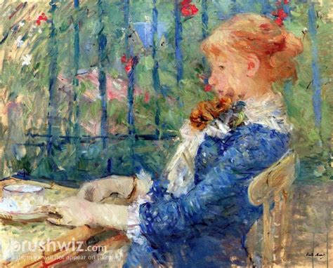 Tea By Berthe Morisot Oil Painting Reproduction