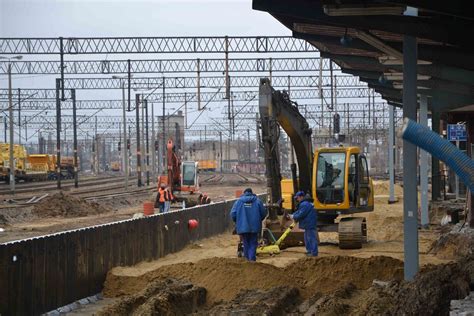 Malbork Modernizacja Linii Kolejowej Powstaje Nowy Peron Nr 3