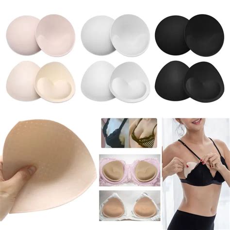 CXXP 1Pair Removeable Sponge Foam Push Up Cups Bikini Intimates