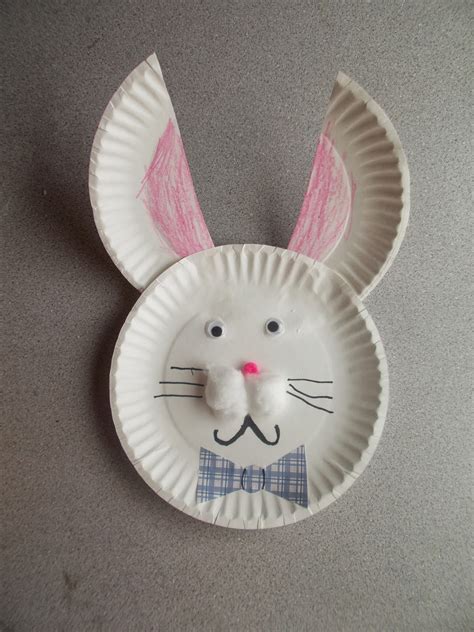 Paper Plate Bunny Rabbit Crafts