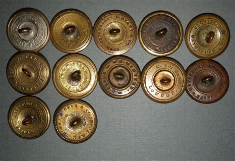 Backmark Gallery Pre And Civil War General Staff Buttons