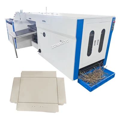 Full Automatic CNC Paper Cardboard Sheet V Grooving Machine Rigid Box