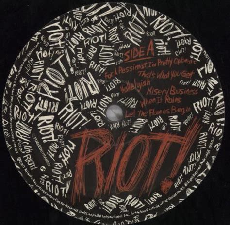 Paramore Riot Us Vinyl Lp Album Lp Record 820845