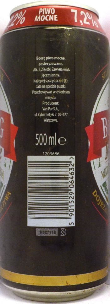 Boorg Beer Ml Poland