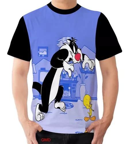 Camisa Camiseta Piu Piu Frajola Looney Tunes Warner Bros Mercadolivre