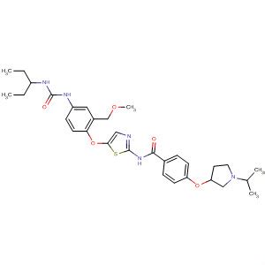 912943 30 7 Benzamide N 5 4 1 Ethylpropyl Amino Carbonyl Amino