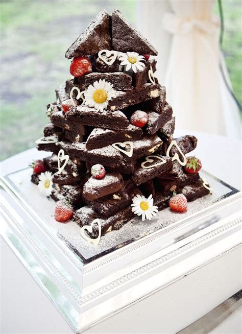 Brownie Wedding Cake We This Brownie Wedding Cakes Wedding Cake