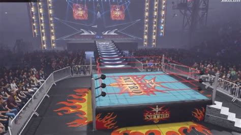 WWE 2K24 WCW NITRO 1999 ARENA BY JealousJohnny YouTube