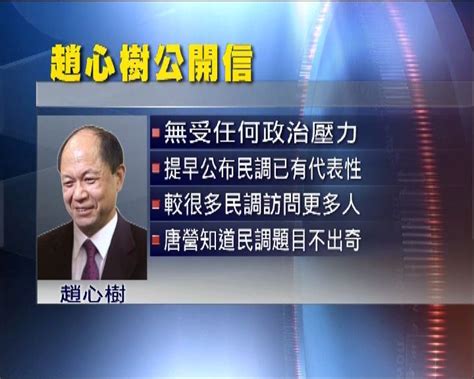 趙心樹反駁不知調查結果會對唐英年有利 Now 新聞