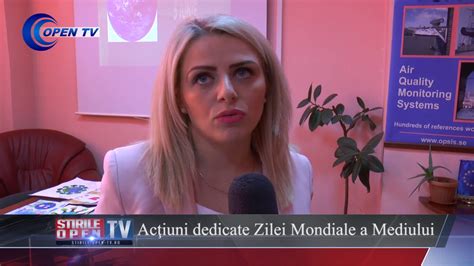 Actiuni Dedicate Zilei Mondiale A Mediului YouTube