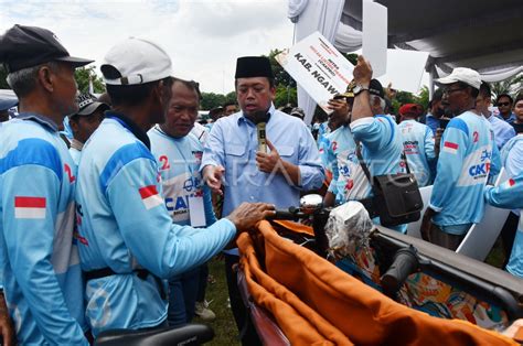 Peluncuran Becak Listrik Prabowo Di Madiun Antara Foto