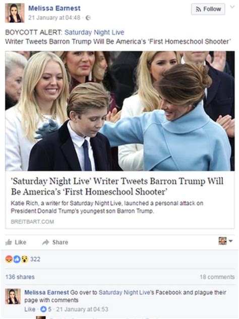 Barron Trump Defence Of Presidents Son Goes Viral Bbc News