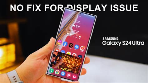 Samsung Galaxy S Ultra No Fix For Display Issue Youtube