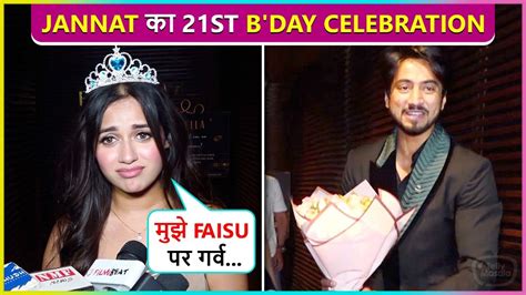 Mujhe Bahut Bura Lag Raha Hai Jannat Zubairs 21st Birthday Party