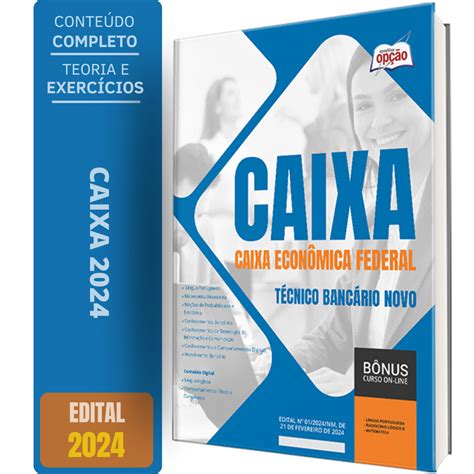 Apostila Concurso Caixa 2024 Retoedu