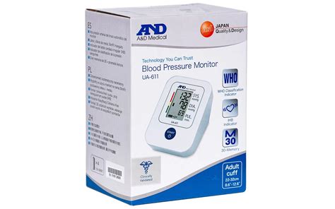 A D Medical Ua Upper Arm Blood Pressure Monitor Off