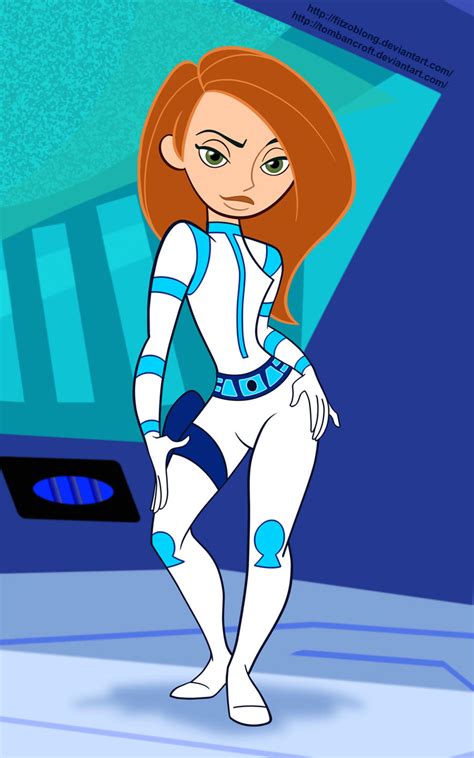 Kim Possible in Battle Suit Colored by FitzOblong on DeviantArt