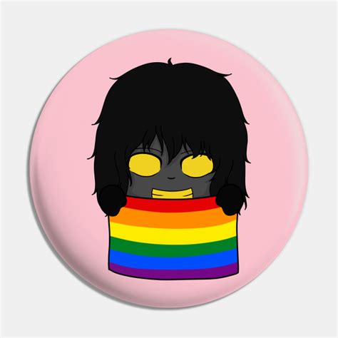 Creepypasta Pride Chibi The Puppeteer Creepypasta Pin Teepublic