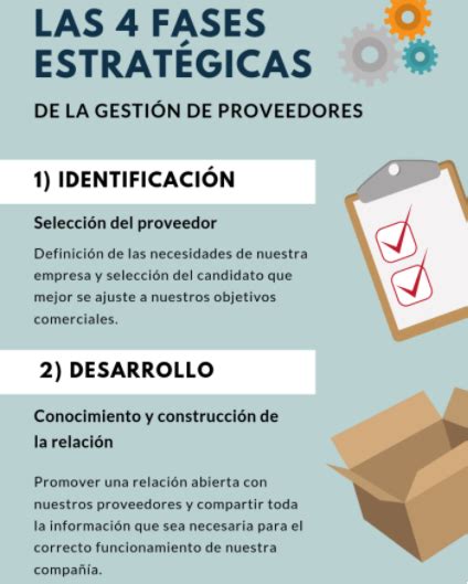 Gestión De Proveedores Fundamental Para Nuestro Negocio