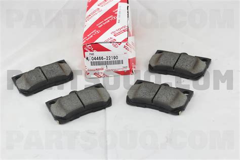 Brake Pad Rear Le 04466 22190 0 Is250300 200607 Advics A2n118 Advics Parts Partsouq