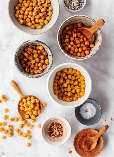 Crispy Roasted Chickpeas Recipe Love And Lemons