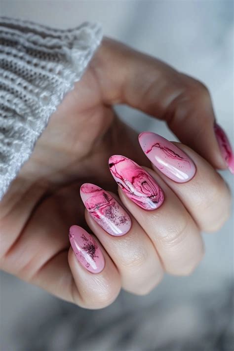 Pink Quartz Nail Designs For A Pretty Pink Manicure