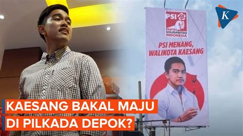 Jadi Ketum PSI Ini Jawaban Kaesang Soal Maju Di Pilkada Depok