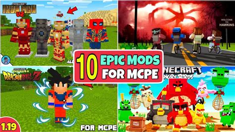 Top Epic Mods For Minecraft Pocket Edition Best Minecraft Mods