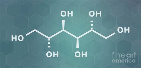 Mannitol Molecule Photograph By Molekuul Science Photo Library Fine Art America