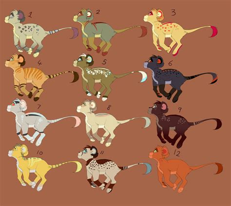 Lion Cub Adoptables by Kitchiki on DeviantArt