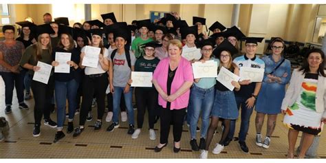 Petite Rosselle Collège Louis Armand remise du premier diplôme