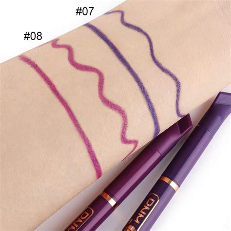 Kaely 2Pcs Purple & Light Purple Liquid Wing Eyeliner Stamp Eye Pencil ...