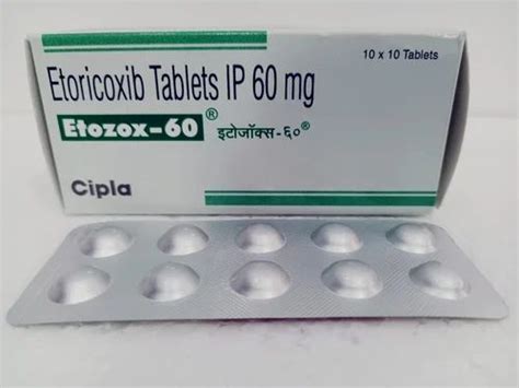 Etoricoxib ETORIZOX 60 MG At Rs 150 Box In Nagpur ID 2854131294230