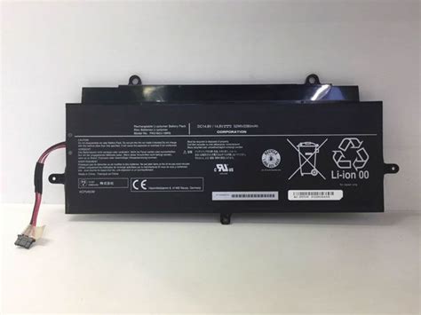 Pa U Brs Battery Mah V Toshiba Satellite Radius P W