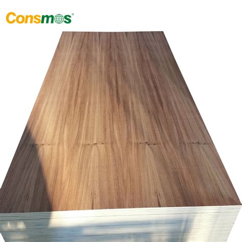 Consmos Natural Parota Veneer Furniture Laminate Fancy Plywood Board China Fancy Plywood And