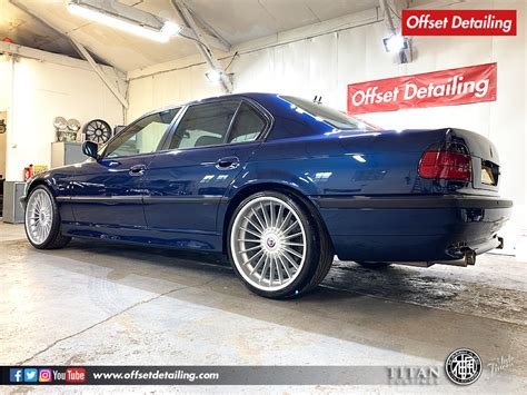 BMW E38 740i ON 21" ALPINA WHEELS - Offset Detailing