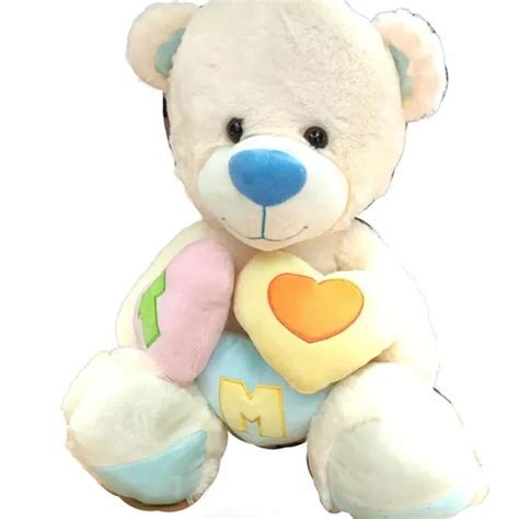 Oso De Peluche Con Corazones San Valentin Cm