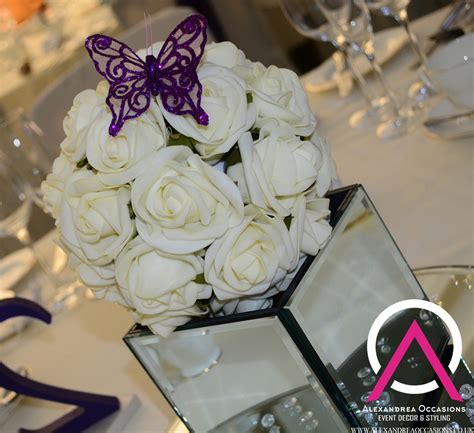 Table Centrepieces For Weddings Hire Martini Vase Centrepieces