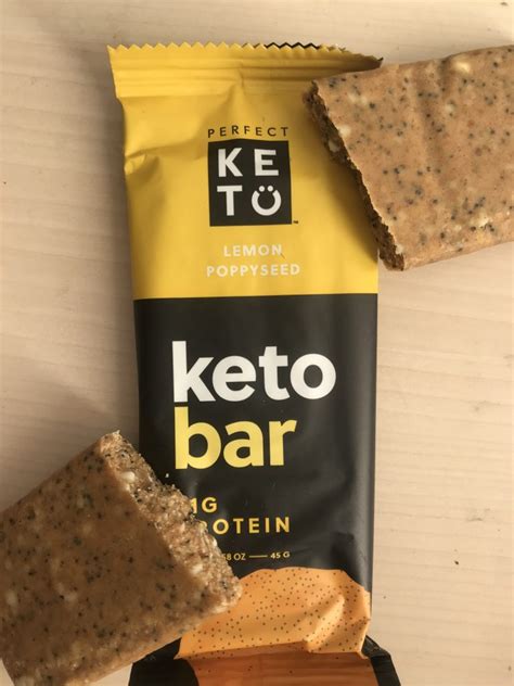 Analyse Produit Barres Perfect Keto Régime Cétogène