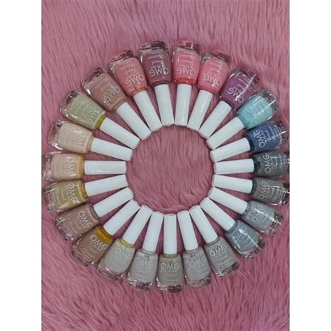 NUDE Shades COLOR French Manicure Collection OMG Nail Polish Ml