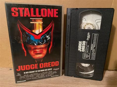 Vhs Judge Dredd Sylvester Stallone Rob Schneider Az