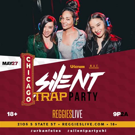 Silent Party Chicago - Reggies Chicago