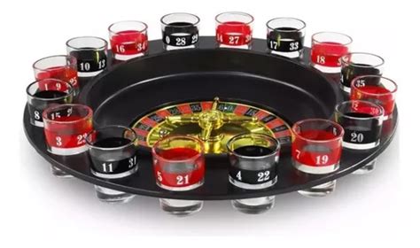 Jogo De Cassino Roleta Shot Drink Com 16 Copos Para Bebida Mercadolivre